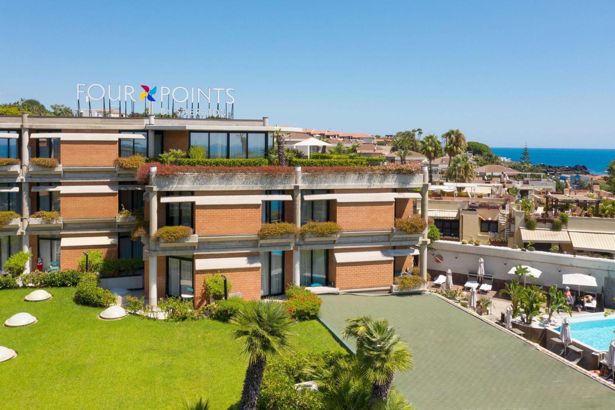 Four Points By Sheraton Catania Hotel Cannizzaro Esterno foto